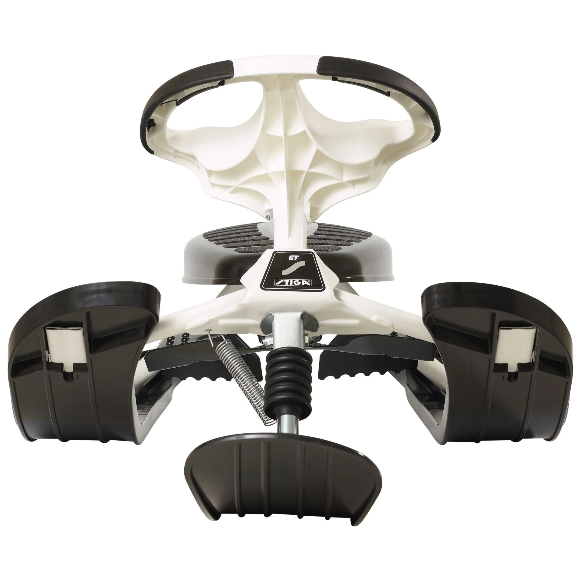 Schlitten SNOWRACER Supreme GT white/black, STIGA® Rennrodel